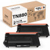 tn880 toner 2 packs